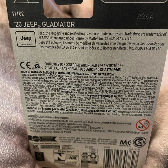 Matchbox’20 Jeep Gladiator Green, 7/102 - Picture 2 of 4